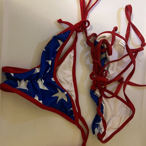 Chynna Dolls Swim Suit Plus 2 More Bottoms - Picture 9 of 11